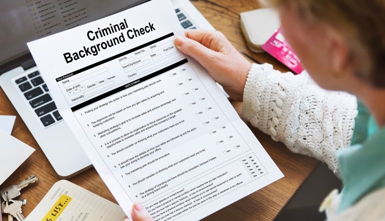 Criminal Background Check